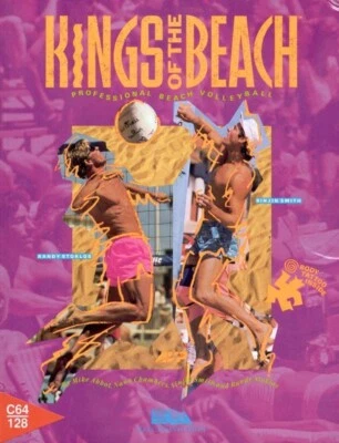 Kings of the Beach by Electronic Arts for Commodore 64/128. - NEW  SEALED - Image 1 of 4