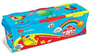 DIDO' PASTA PER GIOCARE, 3x200gr (BLU, ROSSO E GIALLO) - Imagen 1 de 1