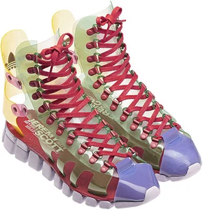 2012 ADIDAS JEREMY SCOTT JS MEGA FLEX SANDAL Gr.42 2/3 UK8,5 wings Q23648 cutout - Bild 1 von 4