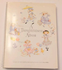 10 Holly Hobbie Greeting Cards A Thoughfulness Album Birthday Date Book - Picture 1 of 14