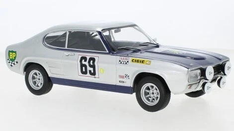 MODELCARGROUP MCG18298 FORD CAPRI MKI 2600 GT N.69 TOUR DE CORSE 1969 PIOT-TODT - Immagine 1 di 1