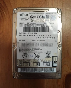 Fujitsu MHT2040AT - 40GB 2.5" IDE - Sektoren Geprüft - Bild 1 von 3