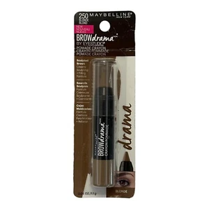 Maybelline Brow Drama Sculpting + Filling Pomade Crayon 250 Blonde Discontinued - Picture 1 of 8