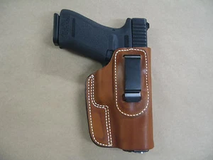 Ruger P85, P89, P95, P90 Leather In Waistband Concealed Carry Holster TAN RH - Picture 1 of 4