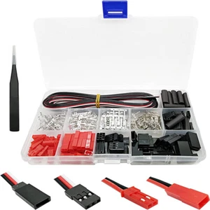 JST SYP Futaba Connector Kit Plug Male Server Plug Cable Kit Female Crimp Pin - Picture 1 of 5