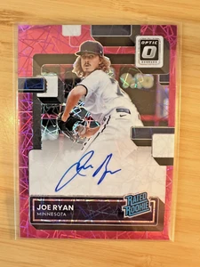 2022 Panini Donruss Optic Pink Velocity Prizm /49 Joe Ryan #RRS-JR Auto RC - Picture 1 of 2