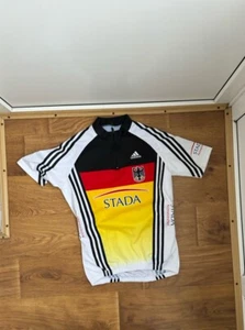 Vintage adidas cycling Shirt Rare Jersey made in West germany M Deutschland - Picture 1 of 4