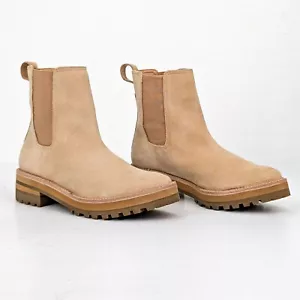 Kaanas Mujeres Nuez moscada Gamuza Montenegro Tobillo Chelsea Lug Botas talla 8 - Imagen 1 de 8