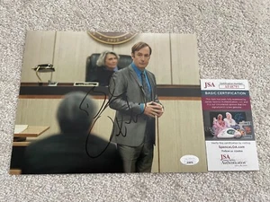 Foto firmada por Bob Odenkirk 8x10 prueba exacta certificado de autenticidad JSA autografiado Better Call Saul - Imagen 1 de 4