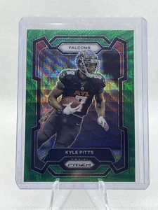 2023 Prizm Football Kyle Pitts Green Wave No. 11 Falcons - Picture 1 of 2