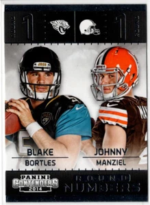 2014 Panini Contenders Football Blake Bortels / Johnny Manziel No. 1 - Bild 1 von 2