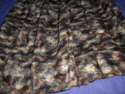 Vintage velours tacheté.Très doux. - Photo 1/4