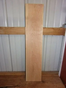 1 PC CHERRY WOOD KILN DRIED BOARD LUMBER 34 5/8"X 7 3/8"X 3/4" LOT 265R CLEAR - Picture 1 of 8