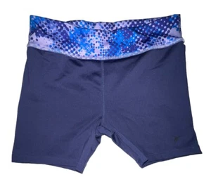 Old Navy Active Girl's Navy Blue/Purple Spandex Biker Shorts Size XL (14) - Picture 1 of 7