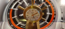 OROLOGIO DA SCRIVANIA BULER DE LUXE CALENDAR ANTIMAGNETIC DESK CLOCK WATCH RARE!