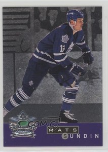 1995 Parkhurst International Crown Collection Series 2 Silver Mats Sundin #8 HOF