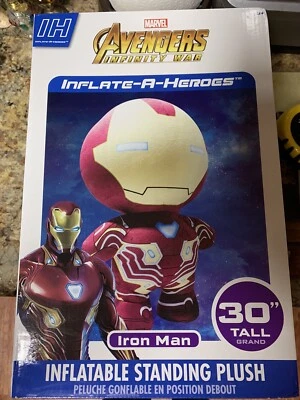 Marvel Avengers Infinity War Inflate-A-Heroes Iron Man 30” Tall Inflatable Plush - Image 1 of 3