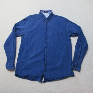 Paul & Shark Yachting Shirt Mens 16.5 in Blue Button Down Casual Nautical 42 cm - Picture 1 of 8