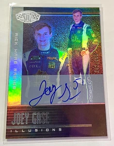 Joey Gase Mint 2020 Panini Illusions Racing On-Card Auto Autograph #242/300 - Picture 1 of 1