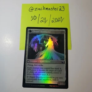 Chapel Shieldgeist Chapel of Alms 013/277 Foil Innistrad Midnight Hunt (Box1) - Picture 1 of 2