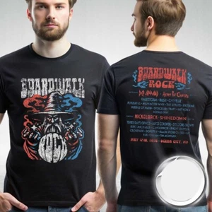 2025 Boardwalk Rock Festival Merch Tee For The Ocean City M D On May 17-18 2025 - Picture 1 of 10