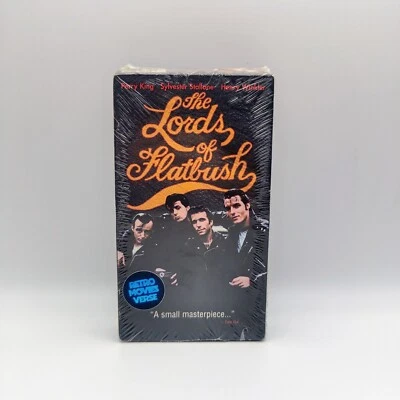 The Lords Of Flatbush VHS New and Sealed NTSC Sylvester Stallone  (1974) - Immagine 1 di 4