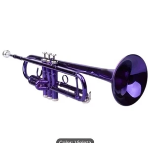 Trompeta en Sib de latón violeta - Imagen 1 de 5