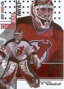 2002-03 Between the Pipes Hockey #138 Martin Brodeur HA