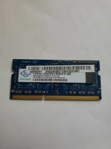 Nanya 2GB 1Rx8 PC3-10600S-09-10-B2.1333 Memory RAM M21182807F.X5 - Picture 1 of 4