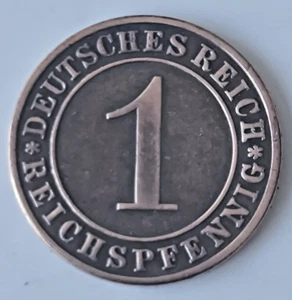 Münze 1936 Deutsches Reich 1 Reichspfennig - Bild 1 von 2