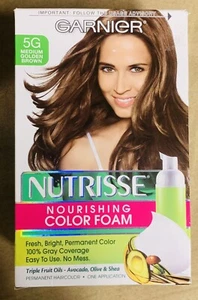Garnier Nutrisse Nourishing Color Foam 5G Medium Golden Brown Rare HTF - Picture 1 of 1