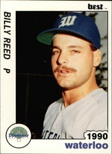 1990 Waterloo Diamonds Best #14 Billy Reed