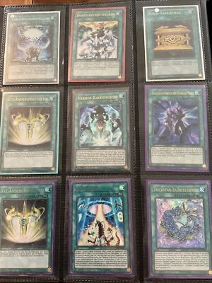 Yu-GI-OH Gold Sarkophag Super Rare DREV-DESE2 DUPO-DE018 + 7 Holos LP-NM - Bild 1 von 3