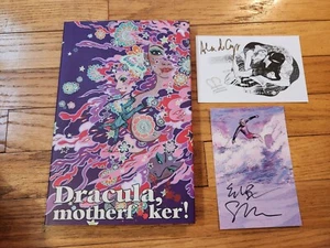 Dracula Motherf**ker Image Comics 2020 Bastard Title Ed Bookplate SIGNED x 2 - Picture 1 of 9