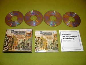 Wagner - Die Meistersinger von Nurnberg Kubelik Janowitz 4xCD Box NM Remastered - Picture 1 of 3