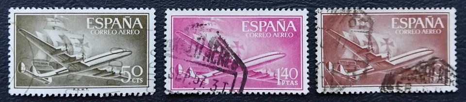 Poste Aérienne espagnole 1955. - Photo 1/1