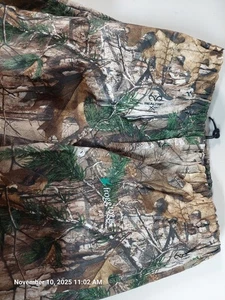 Frogg Toggs Realtree Camo Xtra Large Pant Only Drawstring Waist Adjustable Cuffs - Picture 1 of 16