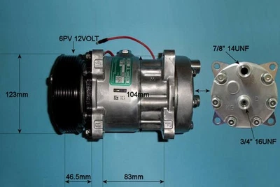 AutoAir Coolzone Aircon Compressor Genuine OE 14-0103A - Image 1 of 3