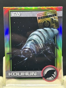 KOUHUN 2025 Topps Chrome Star Wars Outer World Oddities #UO-8 - Picture 1 of 2