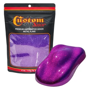 Custom Shop - Deep Purple - 4-Ounce Large Flake .025 Micron Size - Picture 1 of 1