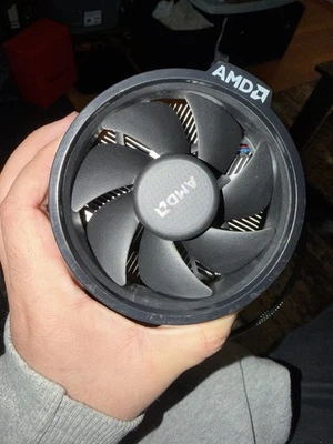 AMD Wraith Stealth Socket AM4 4-Pin Connector CPU Cooler with Aluminum Heatsink - Image 1 of 4