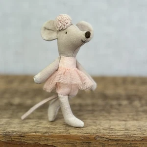 Maileg Small Dance Mouse, Ballerina Mouse Soft Toy New Without Tags Retired  - Picture 1 of 8