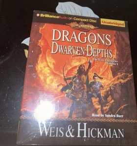 Dragons Of The Dwarven Depths 13 Disc Sealed Set Margaret Weis DragonLance - Picture 1 of 4
