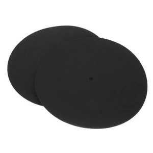 Alfombrilla protectora de vinilo para fonógrafo 2 piezas alfombrilla protectora de vinilo - Imagen 1 de 12