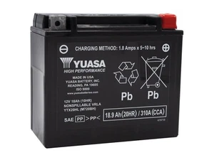 Yuasa Maintenance Free YTX20HL Factory Activated AGM Battery AGM 310 A 18.9 Ah - Picture 1 of 1