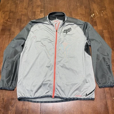 Fox Racing Defend Wind Offroad Jacket 2XL Full Zip Lightweight Wind-Resistant - Image 1 of 4