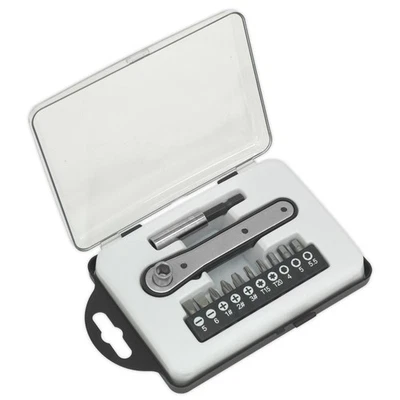 Sealey Ratchet Driver Bit Set 12pc S0775 - Image 1 of 3