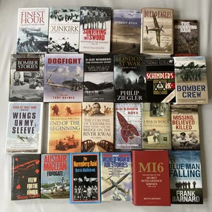 Job Lot 20 World War II Aviation Mainly Hardback Books - Picture 1 of 13