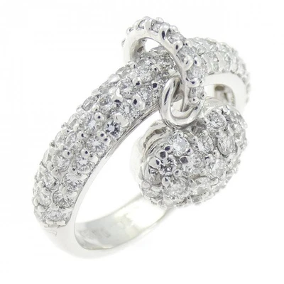 Authentic Ponte Vecchio Heart Diamond Ring 0.96CT  #260-007-140-7234 - Image 1 of 4