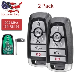 2 FOR 2017-2022 FORD F150 F-Series SMART KEY KEYLESS REMOTE KEY FOB 164-R8166 - Picture 1 of 8